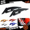 Motorcycle Front Fairing Winglets 1pair Universal Side Spoilers Dynamic Wing Sticker Motorcycle Winglet Aerodynamic