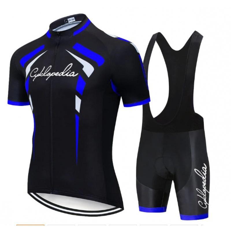 2026 Summer Breathable Cycling Suit, Cycling Suit, Short-sleeved Suit, Strap Cycling Suit Pants, Cycling Team Version, Quick-drying and Breathable
