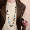 Women's Ethnic Layered Beaded Necklace, Niche Design, High-End Fashion Jewelry