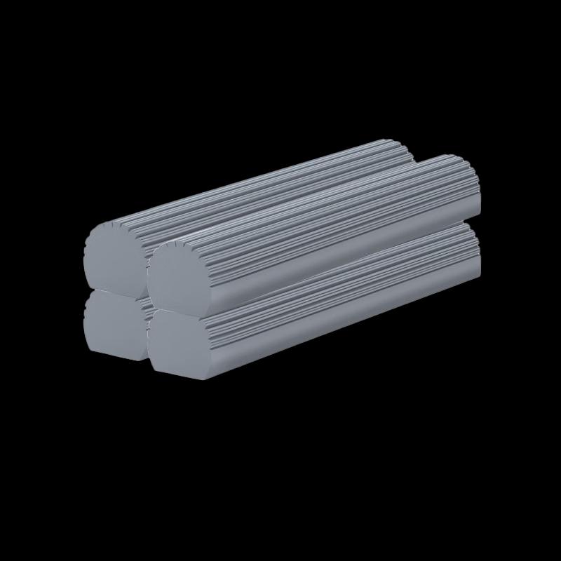 Jiabangshou T1 Cotton Mop Head Refill (4-Pack)