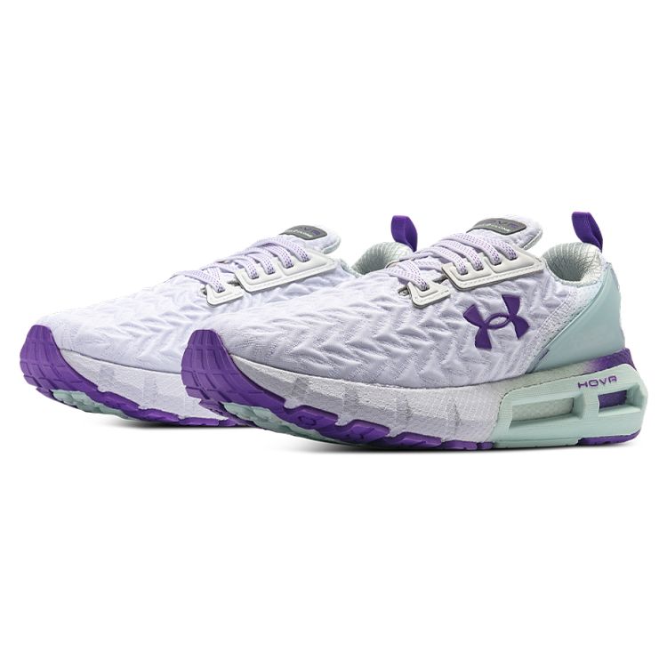 Under Armour HOVR Mega 2 Comfortable Low-Top Casual Running Shoes Women Sneaker White 3025487-106