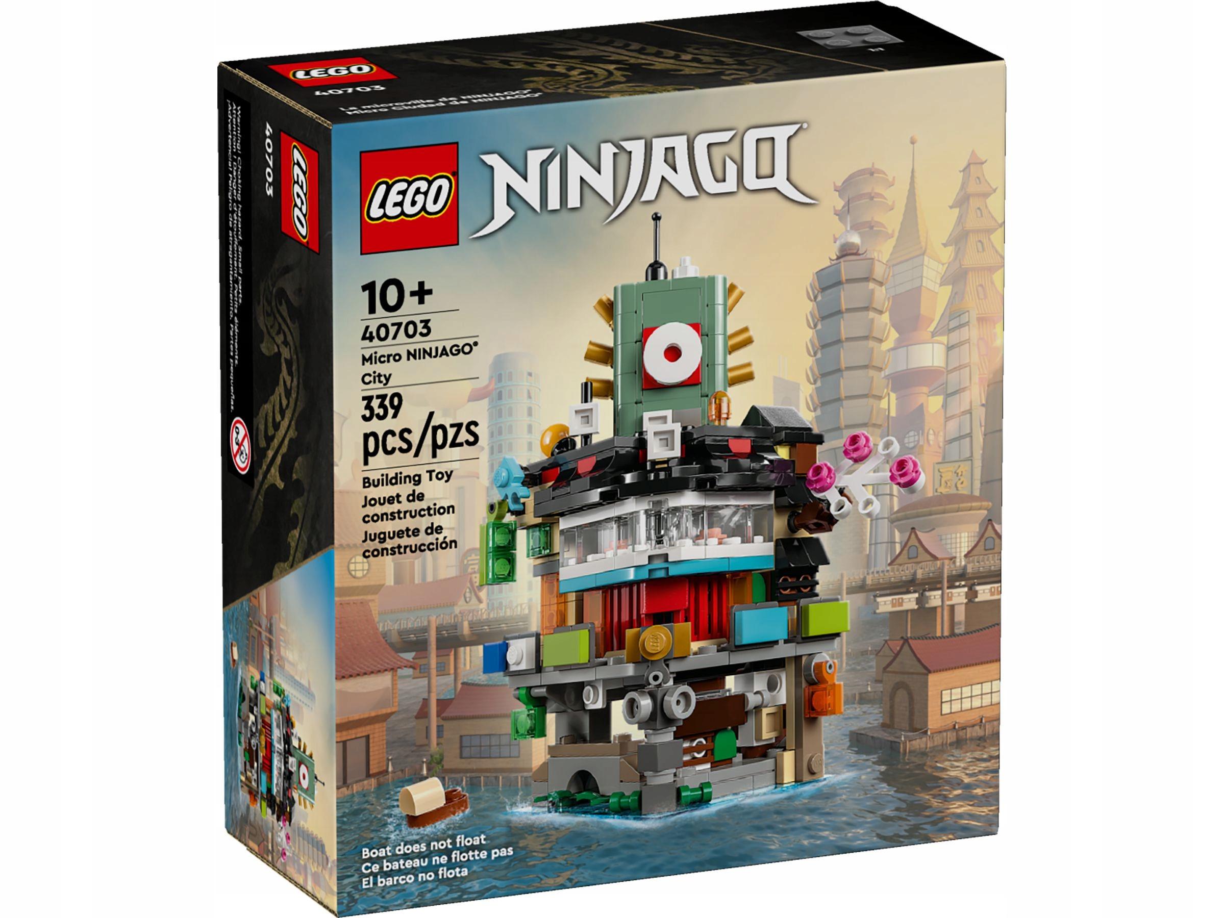 LEGO® NINJAGO® 40703 Mikro-Modell von NINJAGO® City | Neu | OVP - Bild 24