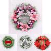 Luxurious Pvc Christmas Wreath For Front Door Elegant Xmas Party Garland Decor
