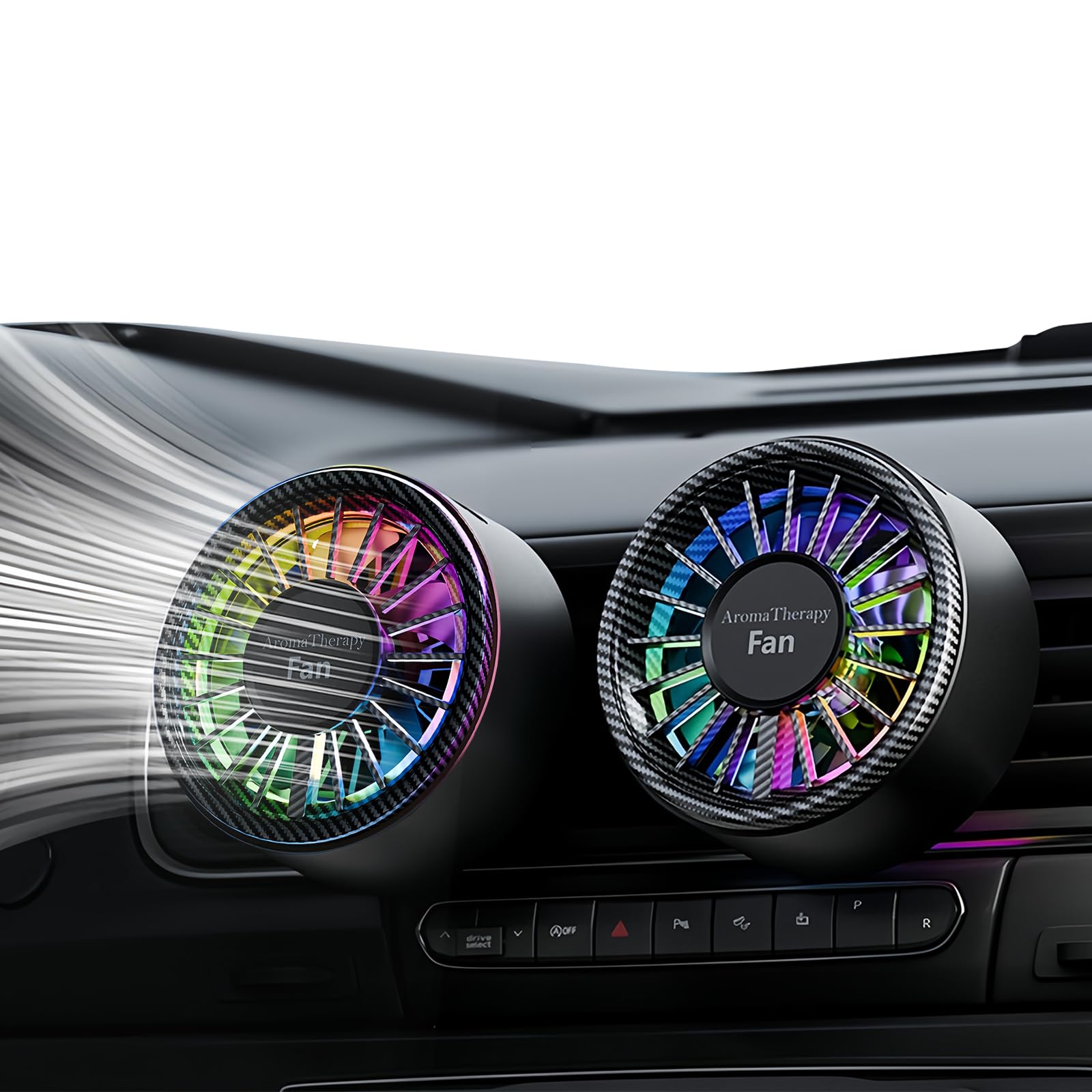 

Car Fan, 1 Piece (New in Summer 2025 - For Front Seats), Car Fan, For front seats чорний