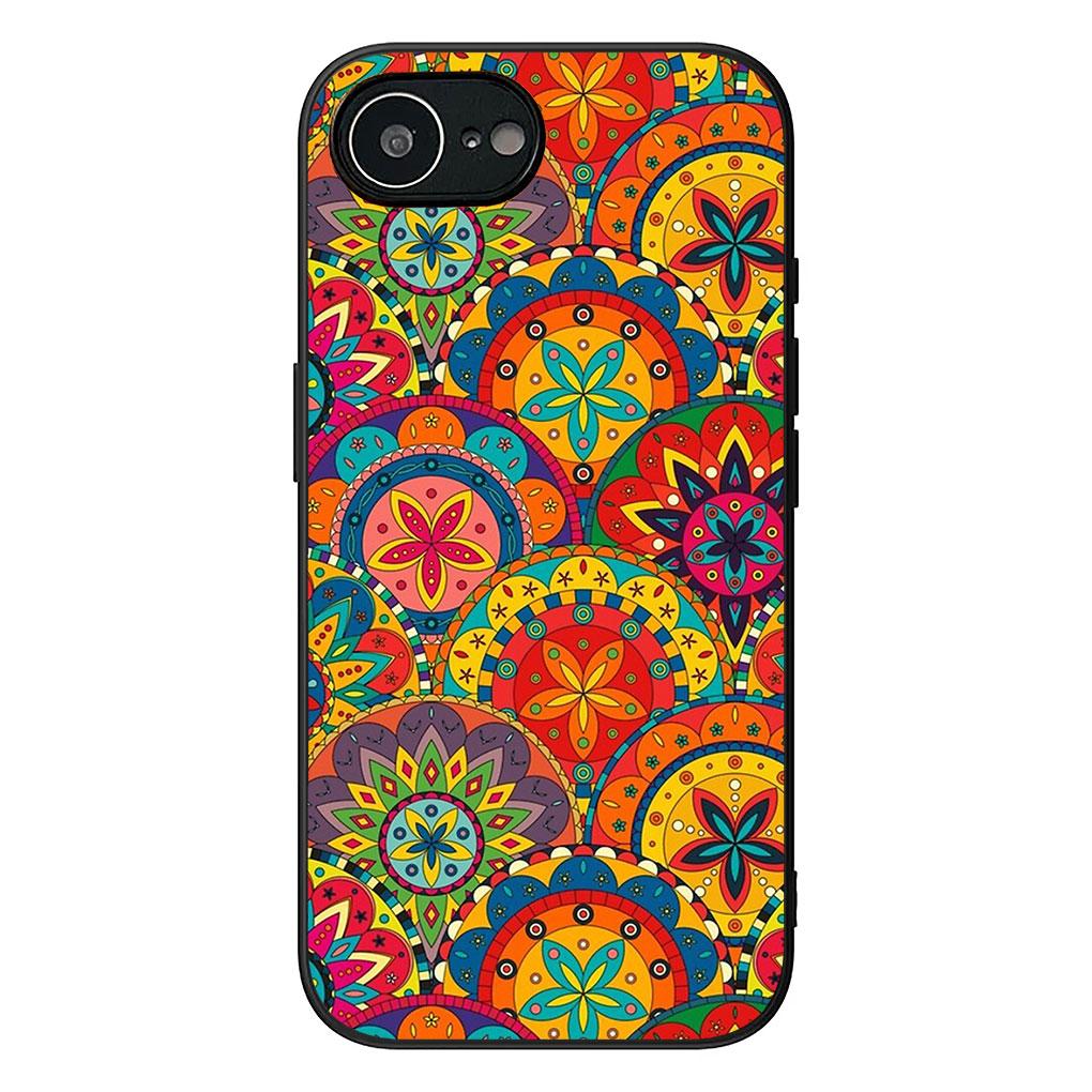 Floral Paisley Mandala Flower Texture Rose for Samsung Galaxy A05 A06 A14 A50 A51 A52 A12 A13 A23 A70 A07 A25 A26 M53 A56 Case