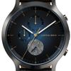 Lilianthal Berlin Chronograph Watch with Date Display and Made in Black Men's Meteorite, Germany, C01-025-B004FB,