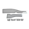 Xiaopeng 26 X9 Hood Filter Speaker Cover Stainless Steel Interior Stickers
