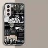 Custodia per Telefono Arctic Monkeys Per Samsung Galaxy S25 Edge S24 S23 FE S21 S20 S10 Plus S22 S26 Ultra Cover Custodie Trasparenti TPU Capa Shell