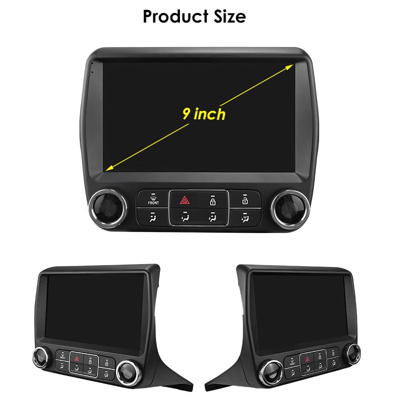 Hizpo 4G Carplay Android Auto Stereo für Chevrolet Camaro 2010 - 2015 Autoradio Multimedia-Player Navigation Stereo Intelligenter Bildschirm DSP 5G WIFI