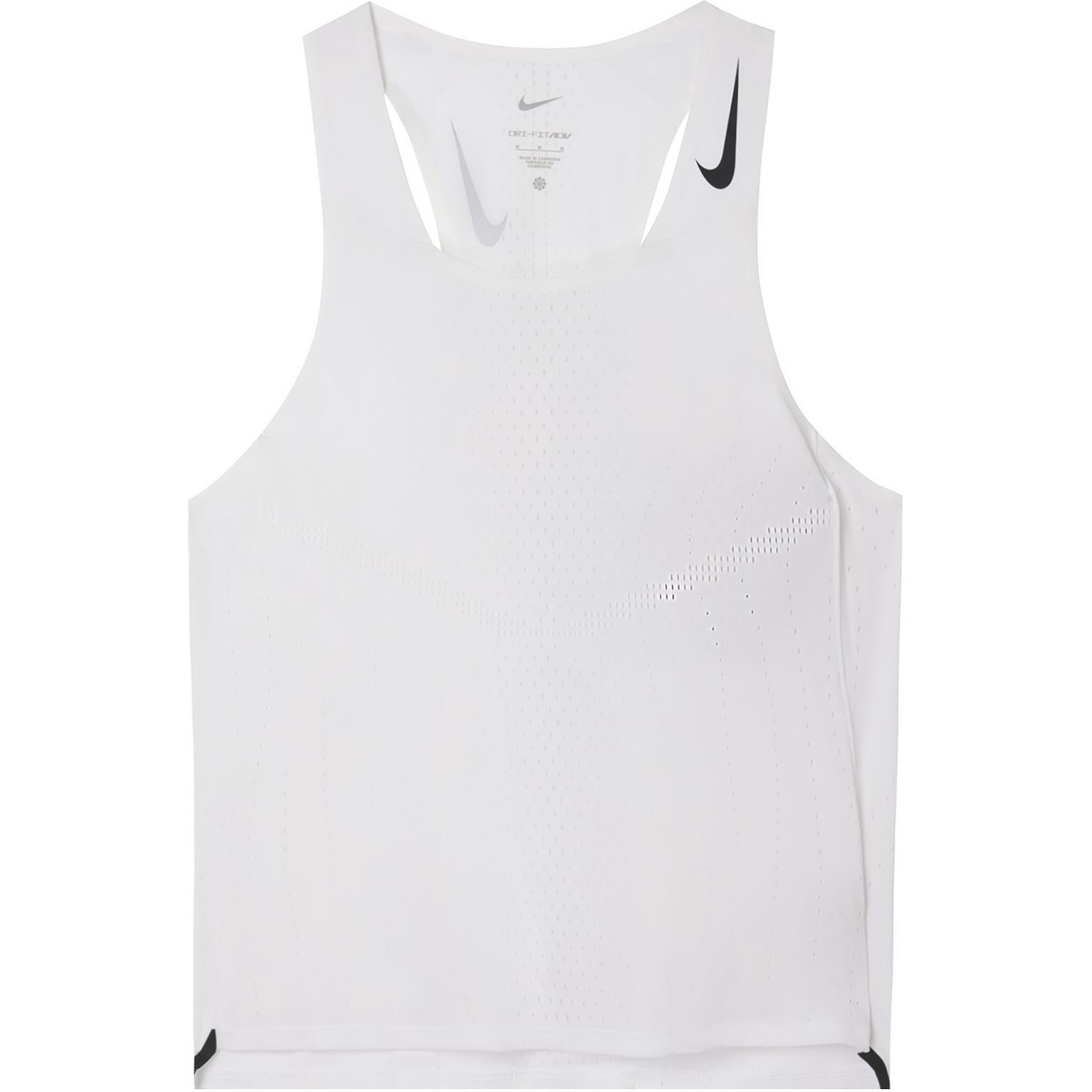 Nike Dri-FIT ADV AeroSwift Top White Men s DM4625-100 L