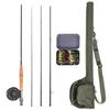 Canvas Fishing Rod Bag Portable Fishing Rod Reel Storage Tubes Cases Fishing Rod Fly Fishing Bag