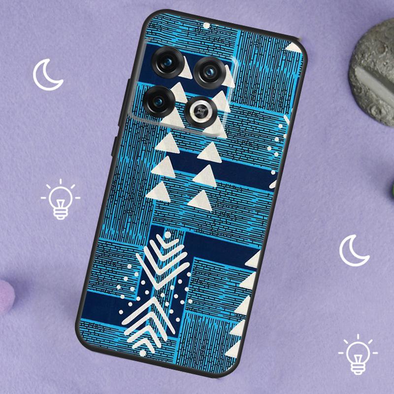 African Print Fabric Case For OnePlus 13R 12R 10R 13T 15 13 12 11 8T 10T Nord CE 4 3 2 Lite N20 N30 Nord 5 Cover