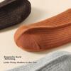 Women's Over-Knee Socks, Cotton Socks, JK High Tube Socks with Boots, Ladies' Long Socks, Black Mid-Calf to Knee-Length Socks