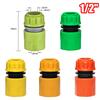 Garden Hose Quick Water Connector For Water Gun Tap 1/2"3/4"3/8" 1 Inch Adapter Irrigation Pipe Joint Fitting Accessories
