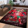 Portugal Fußball Meister Set Design Bodenmatte, geeignet als rutschfeste Matte für das Wohnzimmer oder Schlafzimmer Sofa