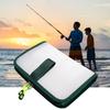 Yousheng Fishing Lure Storage Bag, Waterproof Squid Jig Hook Organizer Zipper Bag, Foldable Fishing Tackle Hard Bait Protective