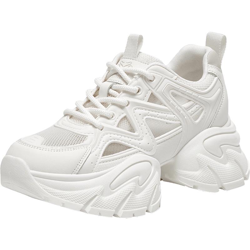 BAISTU Women s  Little Waist  Mesh Chunky Sneakers 36
