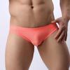 Herren Niedrig sitzender atmungsaktiver Netz-Slip Fitness Sport Bequemer Tanga Unterwäsche Einfarbige tägliche Unterhose