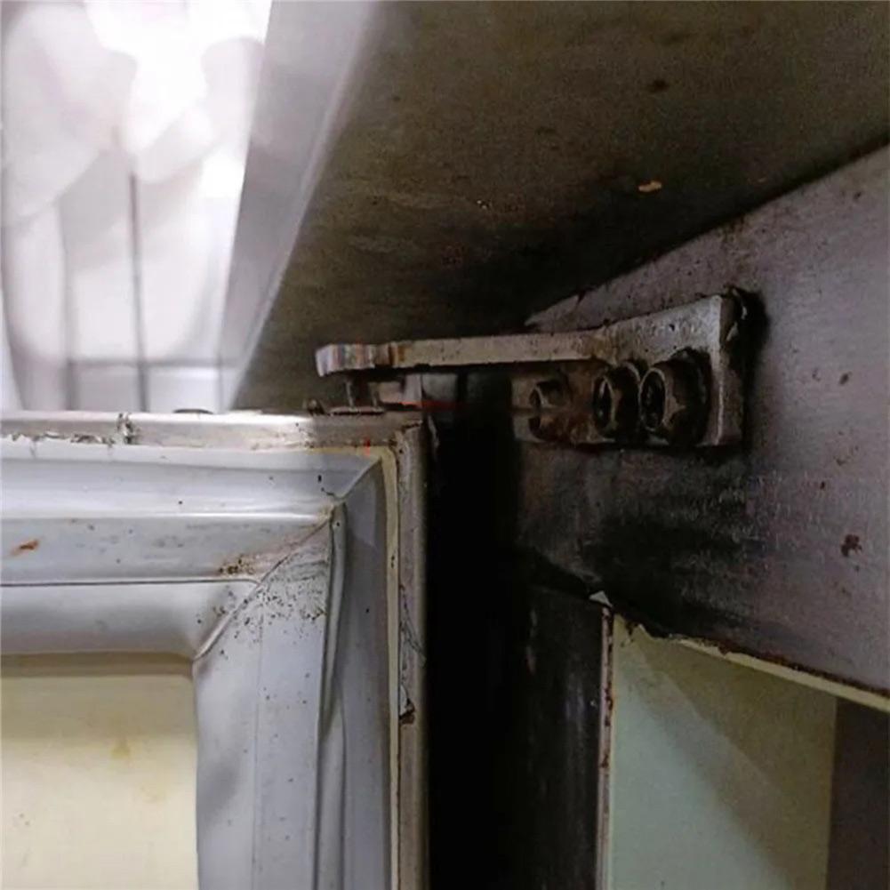 4pcs 35mm Wheelbase Refrigerator Door Hinge Heavy Duty Zinc Alloy Repair Parts Commercial Kitchen Accessory For USTAR GRISTA