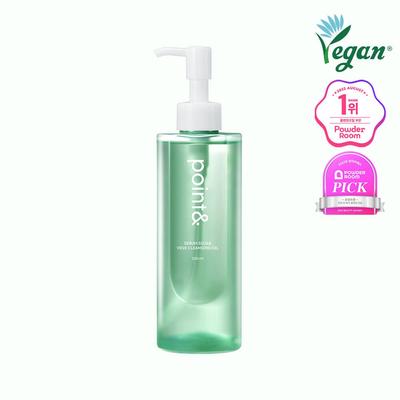 Point & Sebum Soaking Veggie Cleansing Oil 230ml Sensitive Skin, Vegan Certified, Mild Pore Makeup Cleanser, 1 Piece