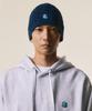 LMC Emb Bear Cable Knit Beanie Navy