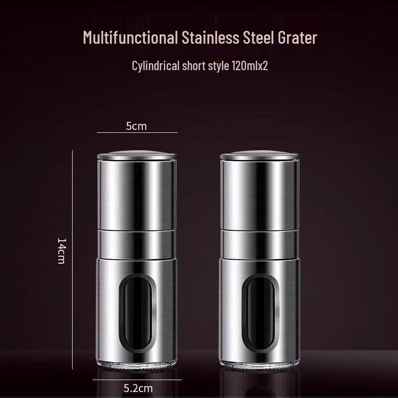 Qiwei Stainless Steel Manual Pepper Grinder