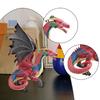Handmad Myth Dragon Figures Simulation Warcraft Dragon Animal Model  Desktop Decorative