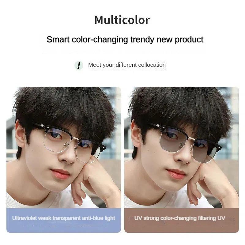 Pochromic Anti Radiation Eyeglass For Woman/Men Anti Blue Ray Eye Glasses Shades Eyeglasses