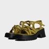 2025 New Strap Cross Korean Version Comfortable Thick Heel Sandals Women's Platform Versatile Autumn and Summer Trend Outer Sandals Women