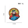 Superhero Anime Cartoon Brooch Pin Avengers Movie Merchandise Backpack Decoration