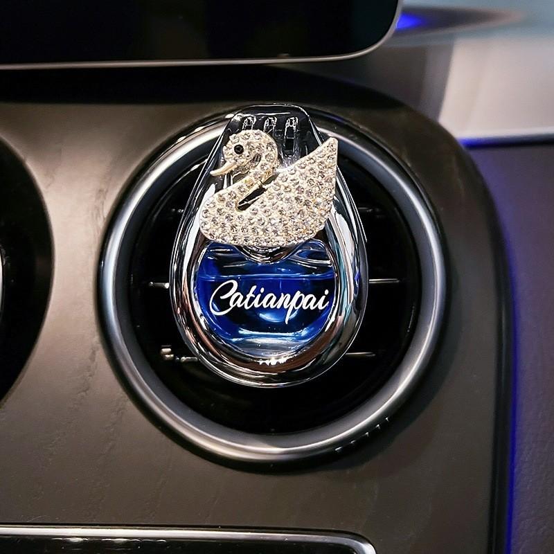 

Blue Bear Black Perfume Bottle Clip Car Vent Air Freshener Ornaments Decoration StyleA