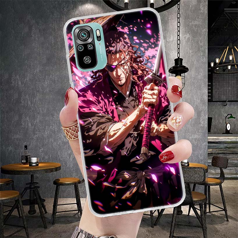 

Bleach Кёраку Сюнсуй Мягкий Чехол для Телефона Для Xiaomi Redmi Note 15 14 14S 13 12 Pro Plus 12S 11 11S 11E 10 10S 11T 5G Fundas Coque Note 14 Pro Plus
