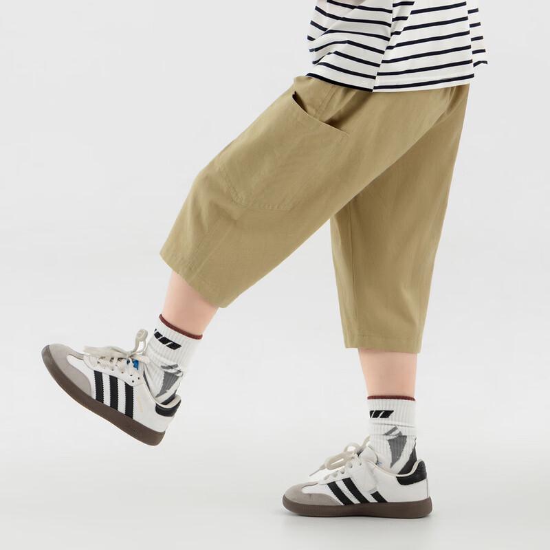 

Boys Summer Seven-Quarter Casual Cargo Pants 120