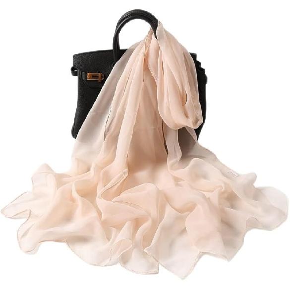 Chiffon Scarfs for Women Lightweight Scarf Shawl Fashion Scarves Sunscreen Shawls for Ladies