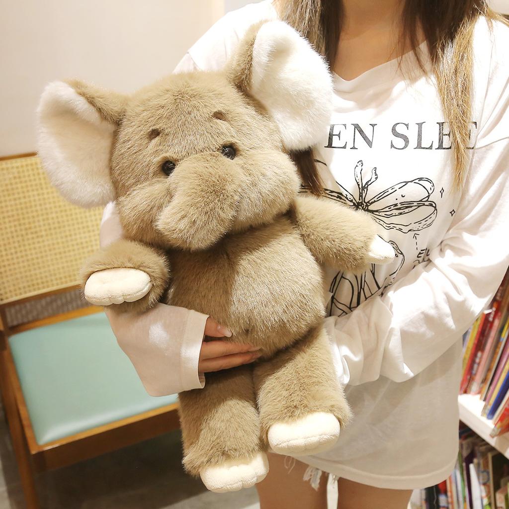 Stupid Doll Fat Plush Toy Fox Elephant Cow Doll Rag Doll Children's Birthday Gift