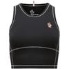 Logo Short Slim Fit Vest Women Vests Black K1-098-8P00001-899YG-999