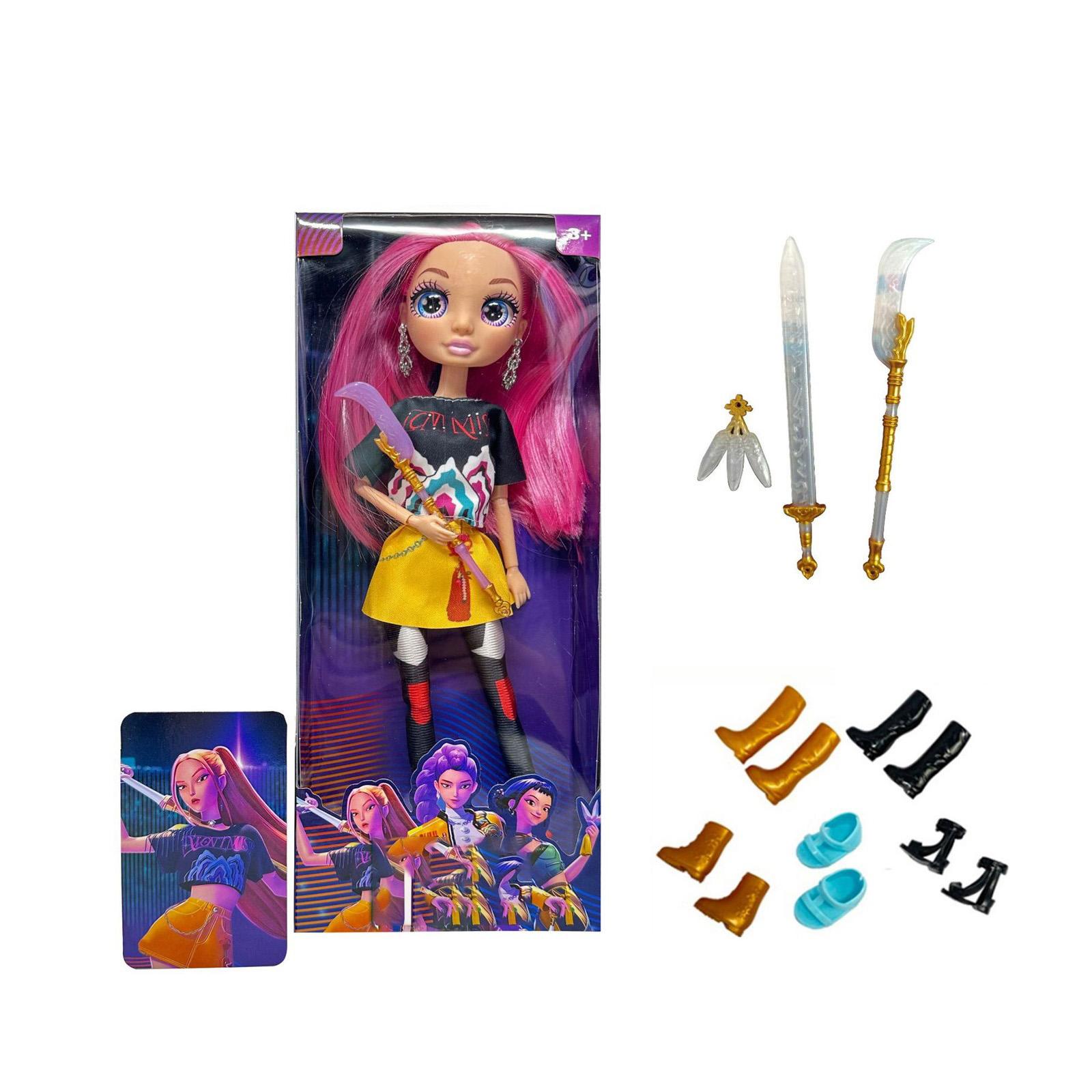 

Коллекция модных пластиковых кукол с уникальными стильными нарядами и красочными прическами. Идеальный подарок для детей, чтобы и творить. One Size