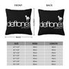 White Pony Deftones Music Band Tour Pillow Cases Cushion Cover Creative Polyester Decor Throw Pillow Case Cover For Sofa 45X45Cm