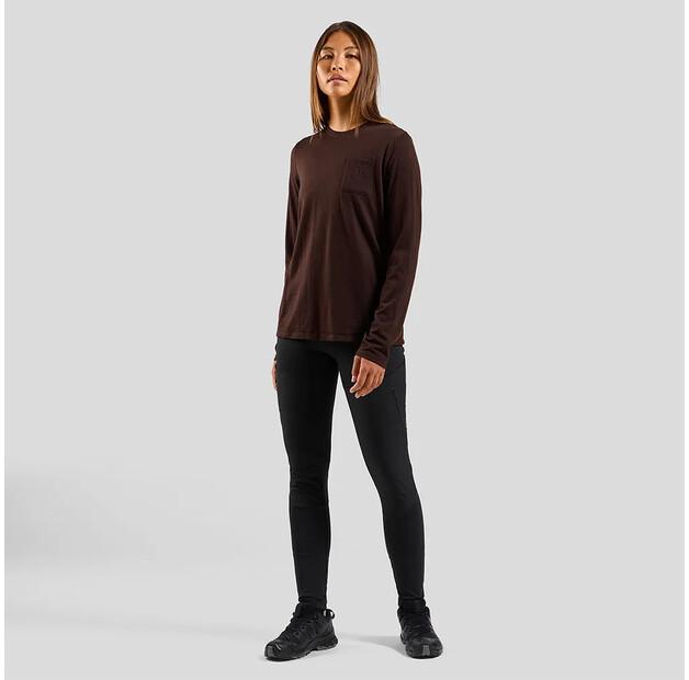 Odlo Базовый слой с длинным рукавом Merino 200 Pocket