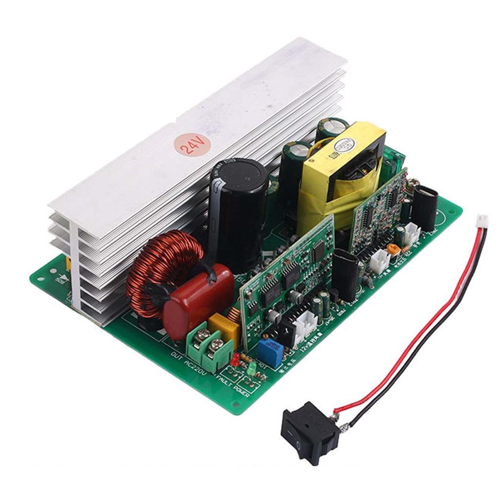 12V/24V/48V auf 220V 1000W reiner Sinus-Wechselrichter, DC-AC Sinus-Wellenwandler Motherboard