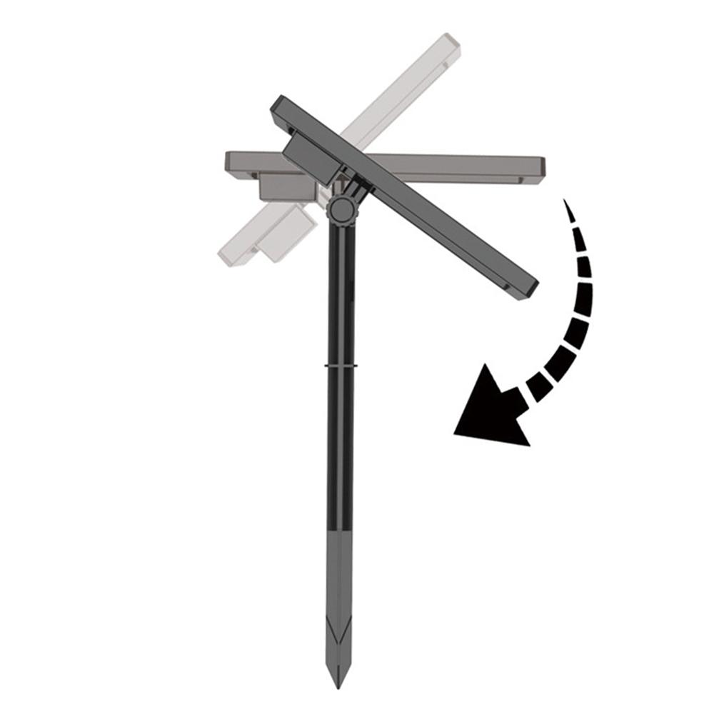 

Solar Water Pump with 17pcs Double layer Nozzle Kit 7W Solar Fountain Pump Built in 3000mAh Battery Plug in 350L H чорний