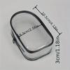 Portable Mini Transparent Zipper  Earphones Data Cable Storage Bag Waterproof PVC Material Outdoor Travel Multi-functional Space-Saving