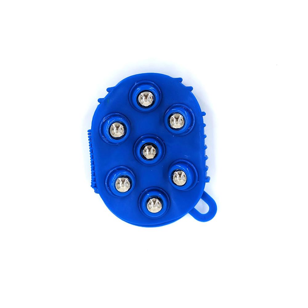 7 Balls Body Massage Glove Roller Ball Anti-Cellulite Muscle Pain Relief Relax Massager For Neck Shoulder Buttocks Health Care