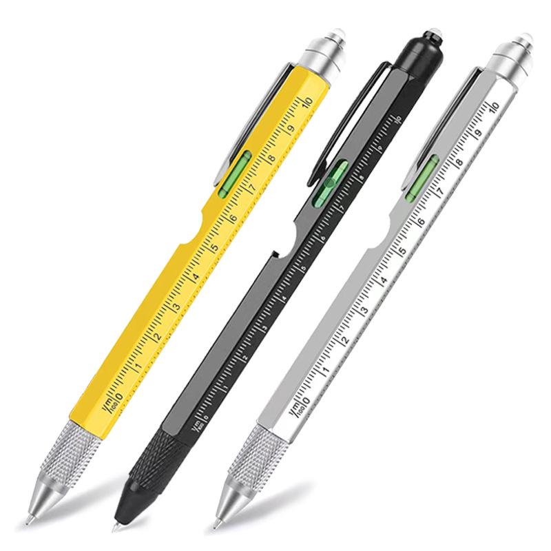 9-in-1 Multifunctional LED Light Pen: Bottle Opener, Stand, Stylus, Metal Ballpoint - Perfect Christmas Gift