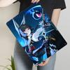 Anime Girl Samurai Metal Wall Art Japanese Manga Character Decorative Iron Painting for Home Room Decoration