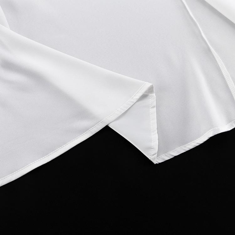 Women's Fashion Split Long Half-body Skirt Spring High Waist Draped Slim Fishtail Half Skirt