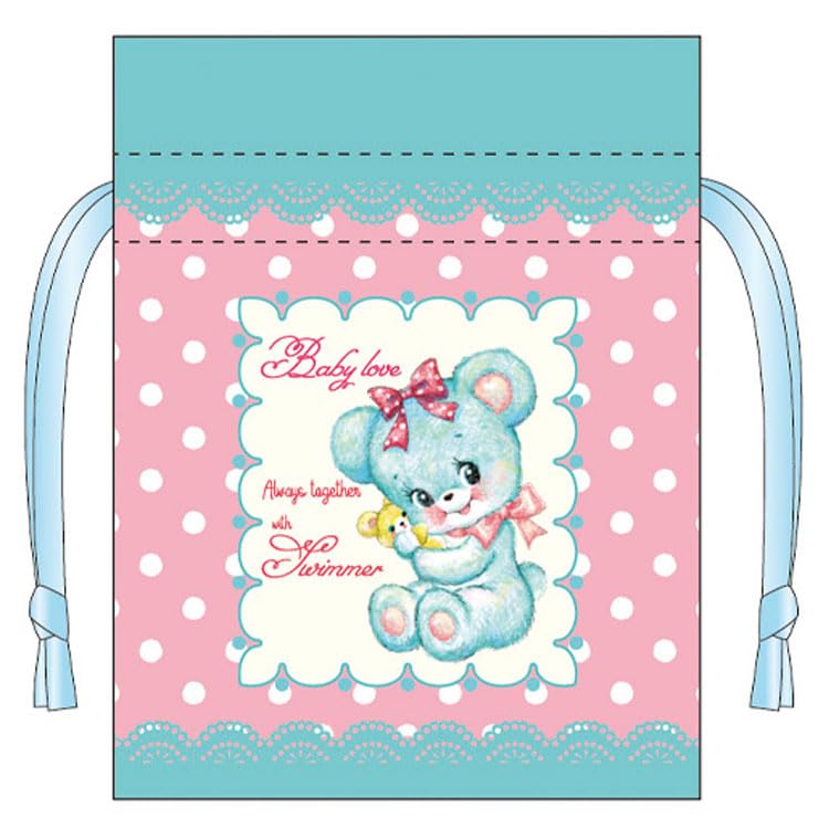 

K Company Swimmer Mini Drawstring SWIMMER Bag, Hugly, 588380,