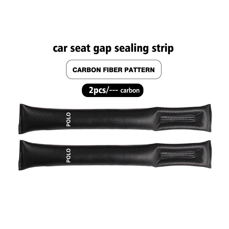 VFHJQ1 For Volkswagen VW Leather Car Seat Gap Filler Anti Slip Storage Pocket Sealing Strip Golf Jetta Passat mk4 mk5 mk6 CC B5 B6 B7