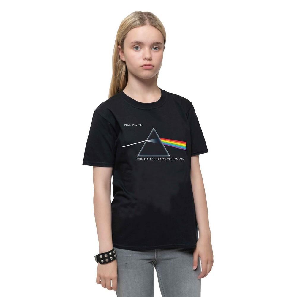 Pink Floyd Childrens/Kids Dark Side Of The Moon Courier Cotton T-Shirt
