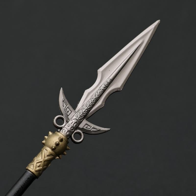 [Nekokamiyama] Romance of the Three Kingdoms: Xiahou Dun's Yuan Rang Spear, 22cm Long / Miniature Figure, Collector's Item, Decorative Item